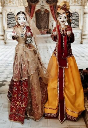 48 inch Wooden Gangaur Isar